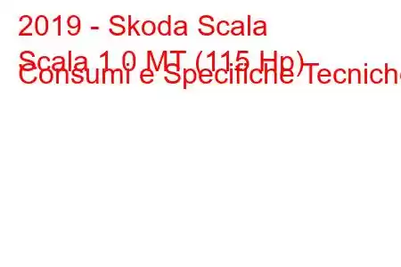 2019 - Skoda Scala
Scala 1.0 MT (115 Hp) Consumi e Specifiche Tecniche