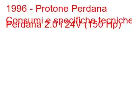 1996 - Protone Perdana
Consumi e specifiche tecniche Perdana 2.0 i 24V (150 Hp)